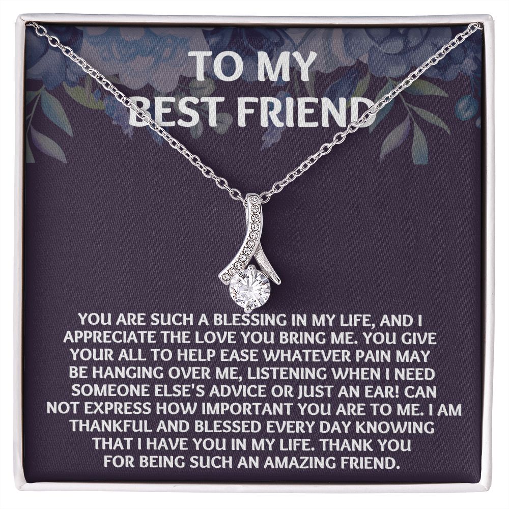 "Give the Perfect Gift of Appreciation with Customized Appreciation Gifts for Friends Necklace"