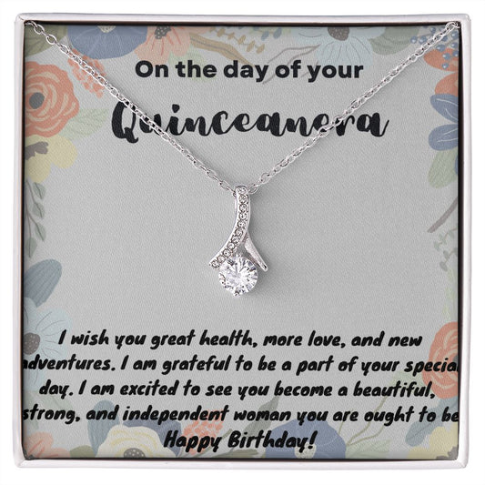 A Quinceañera Gift That She Will Cherish Forever: Our Enchanting Necklace"