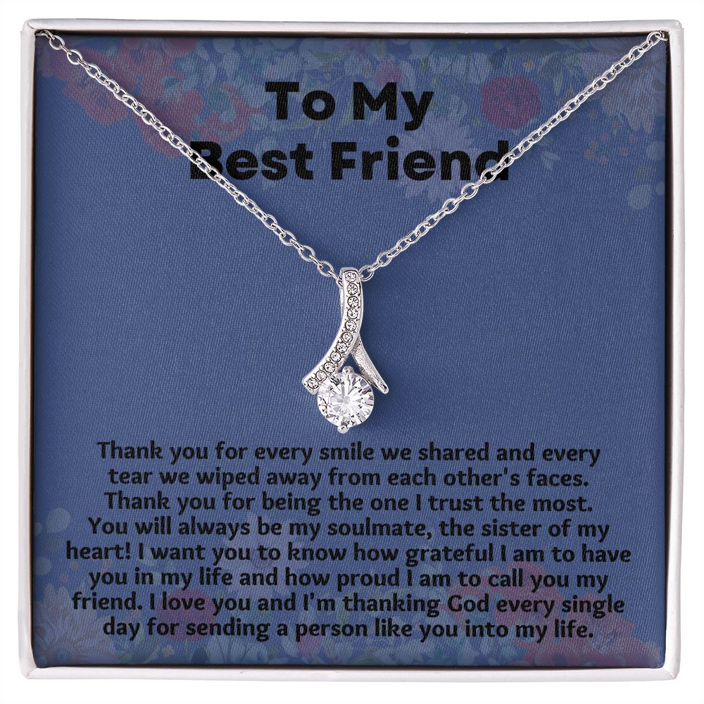 "Give a Gift of Gratitude this Christmas with Beautiful Appreciation Gifts for Friends Necklace"