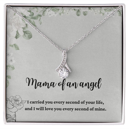 Healing After Miscarriage - Baby Angel Remembrance Necklace, Remembrance Gift for Mom Pregnancy Loss, Child Loss, Miscarriage SNJW23-230210