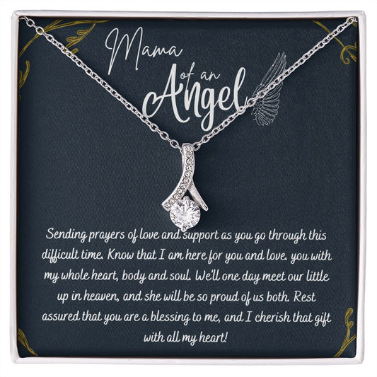 A Symbol of Love and Remembrance:  Miscarriage Necklace for Mothers - A Heartfelt and Comforting Gift, Child Loss, Miscarriage SNJW23-230204