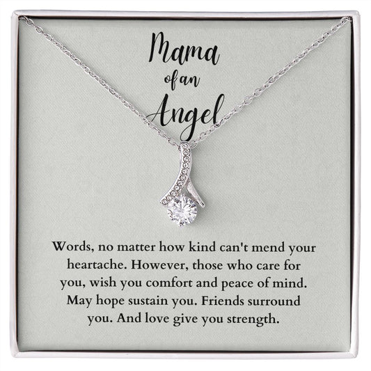 Always in Our Thoughts: A Memorial Necklace for Mothers Who Have Experienced Miscarriage - A Meaningful and Comforting Gift SNJW23-230207