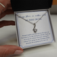 Always there. no matter what. My Ride or Die, Necklace Gift For Wife B09JBDZ5FJ
