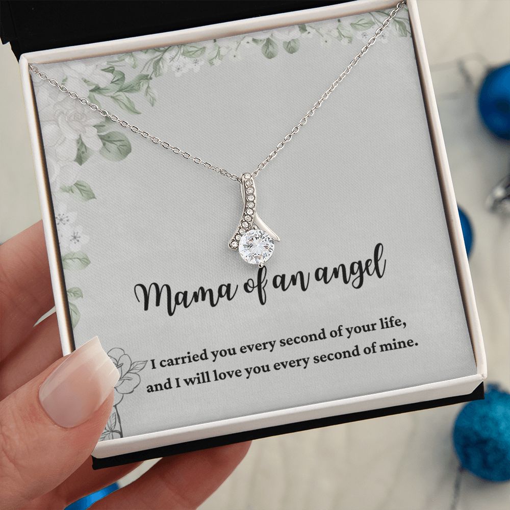 Healing After Miscarriage - Baby Angel Remembrance Necklace, Remembrance Gift for Mom Pregnancy Loss, Child Loss, Miscarriage SNJW23-230210