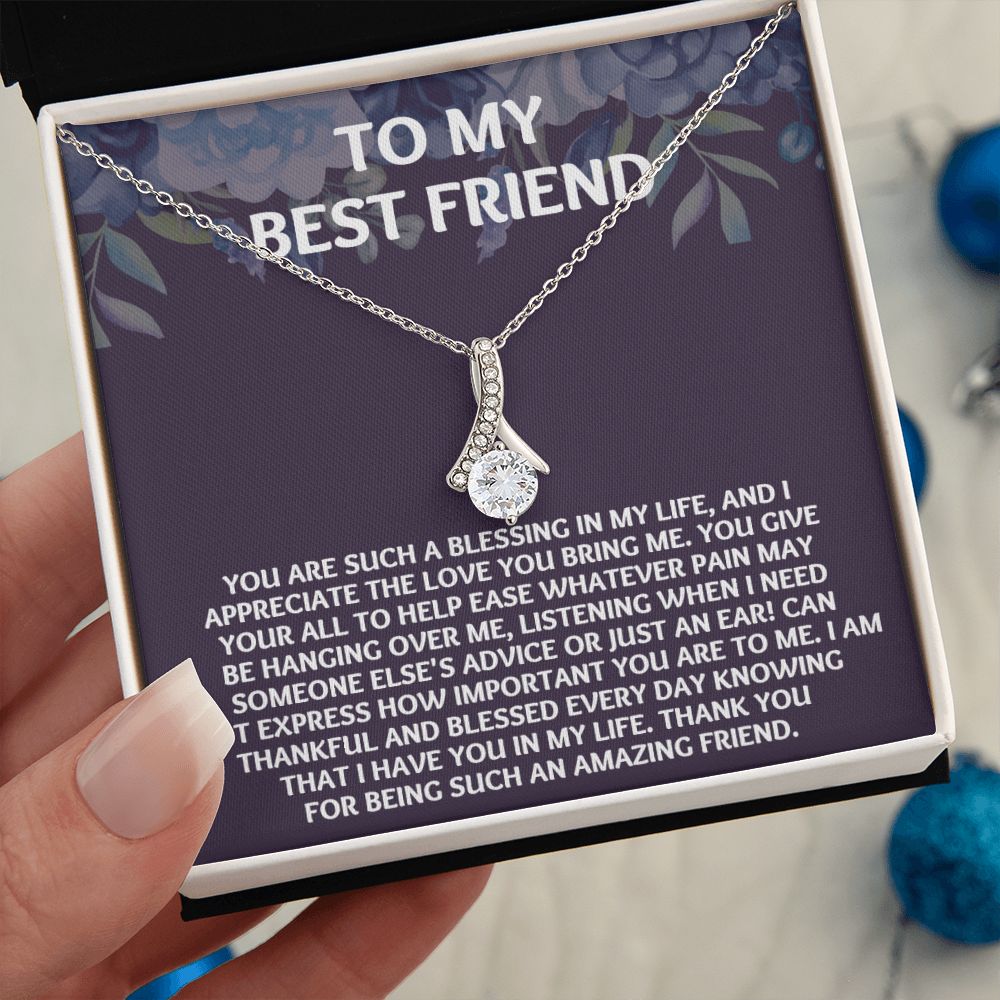 "Give the Perfect Gift of Appreciation with Customized Appreciation Gifts for Friends Necklace"