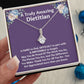 "Celebrate Your Dietician's Birthday with the Best Appreciation Gift Necklace"