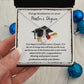 Meaningful Master's Degree Gift for Your Graduating Family Member or Friend,  Masters Gift, Masters Grad Gift, MBA Graduation Gift SNJW23-040305