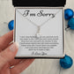 Forgiveness Necklace, Apology Gift  - Make Amends with These Apology Gifts for Her or Him SNJW23-020305