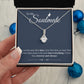 Soulmate Necklace for Women: A Timeless Symbol of Your Eternal Love,  Gifts For Wife Birthday, From Husband, Romantic Gift For My Best Wife Ever SNJW23-270201