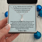 Bonus Daughter Gifts - Make Your Bonus Daughter Feel Special with a Personalized Necklace Gift SNJW23-010319