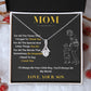 Necklace and Message Card Gift Set for Mom from Son – Unique and Thoughtful