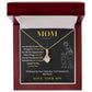 Necklace and Message Card Gift Set for Mom from Son – Unique and Thoughtful