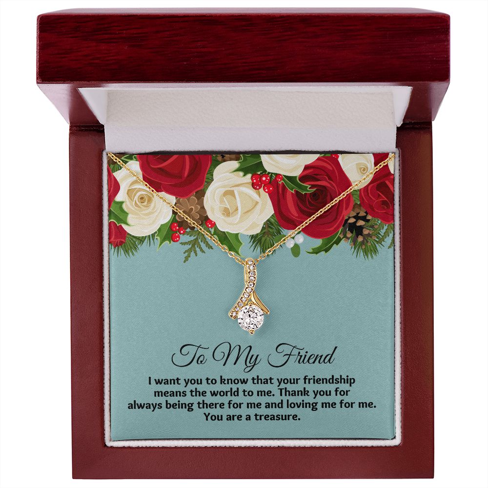 Make Your Friend's Birthday Unforgettable with Thoughtful Appreciation Gifts for Friends Necklace"