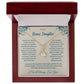 Gifts for Bonus Daughters: Celebrate Your Special Bond with a Beautiful Necklace, Bonus Daughter Gift, To my Bonus Daughter,Step daughter Gifts from Stepmom SNJW23-010313