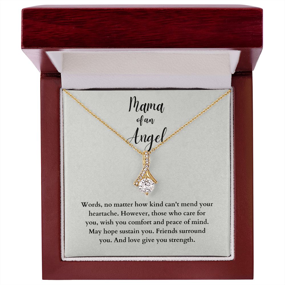 Always in Our Thoughts: A Memorial Necklace for Mothers Who Have Experienced Miscarriage - A Meaningful and Comforting Gift SNJW23-230207