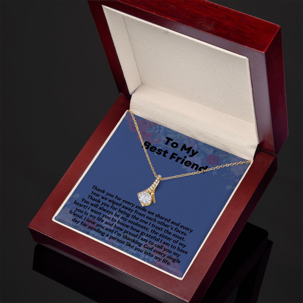 "Give a Gift of Gratitude this Christmas with Beautiful Appreciation Gifts for Friends Necklace"