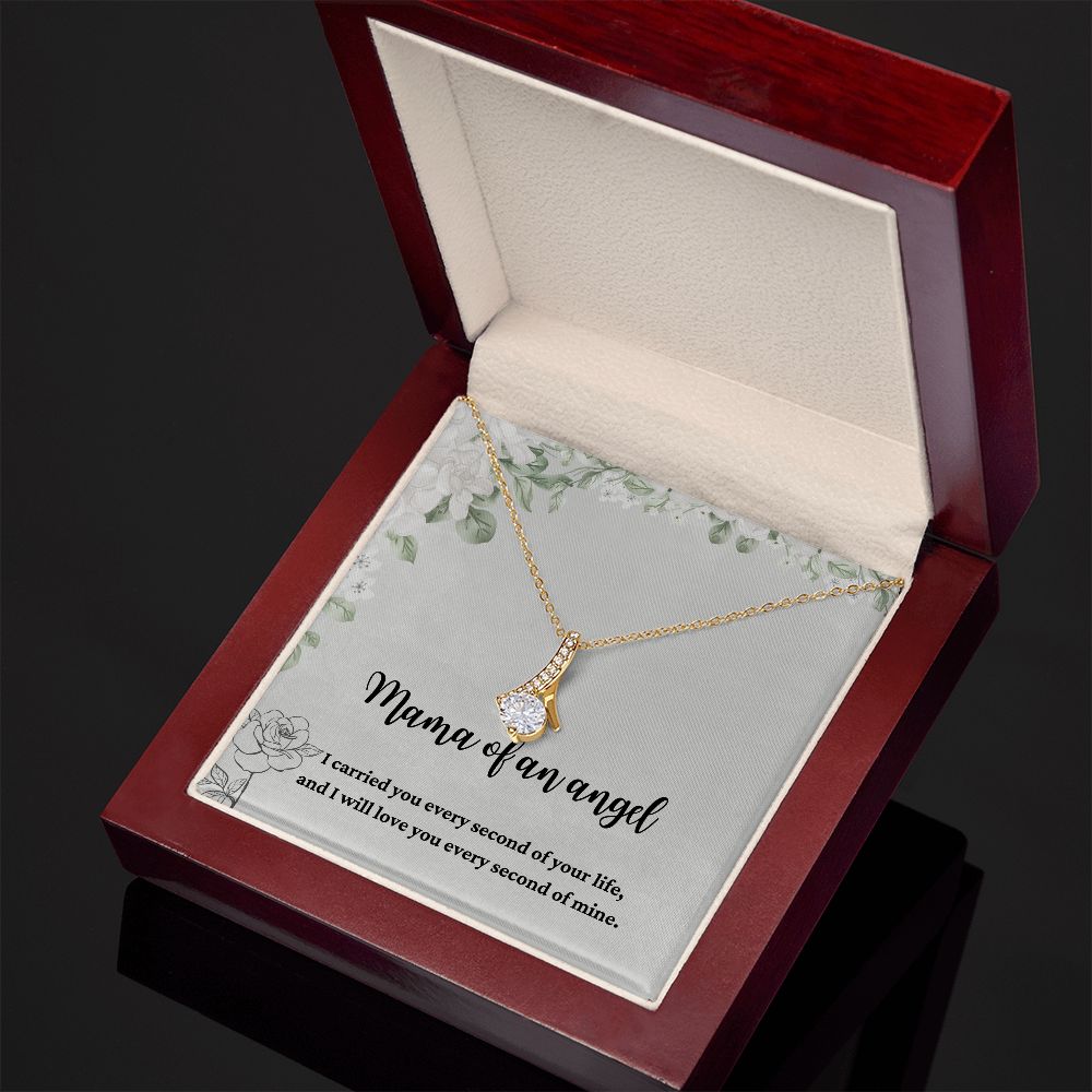 Healing After Miscarriage - Baby Angel Remembrance Necklace, Remembrance Gift for Mom Pregnancy Loss, Child Loss, Miscarriage SNJW23-230210