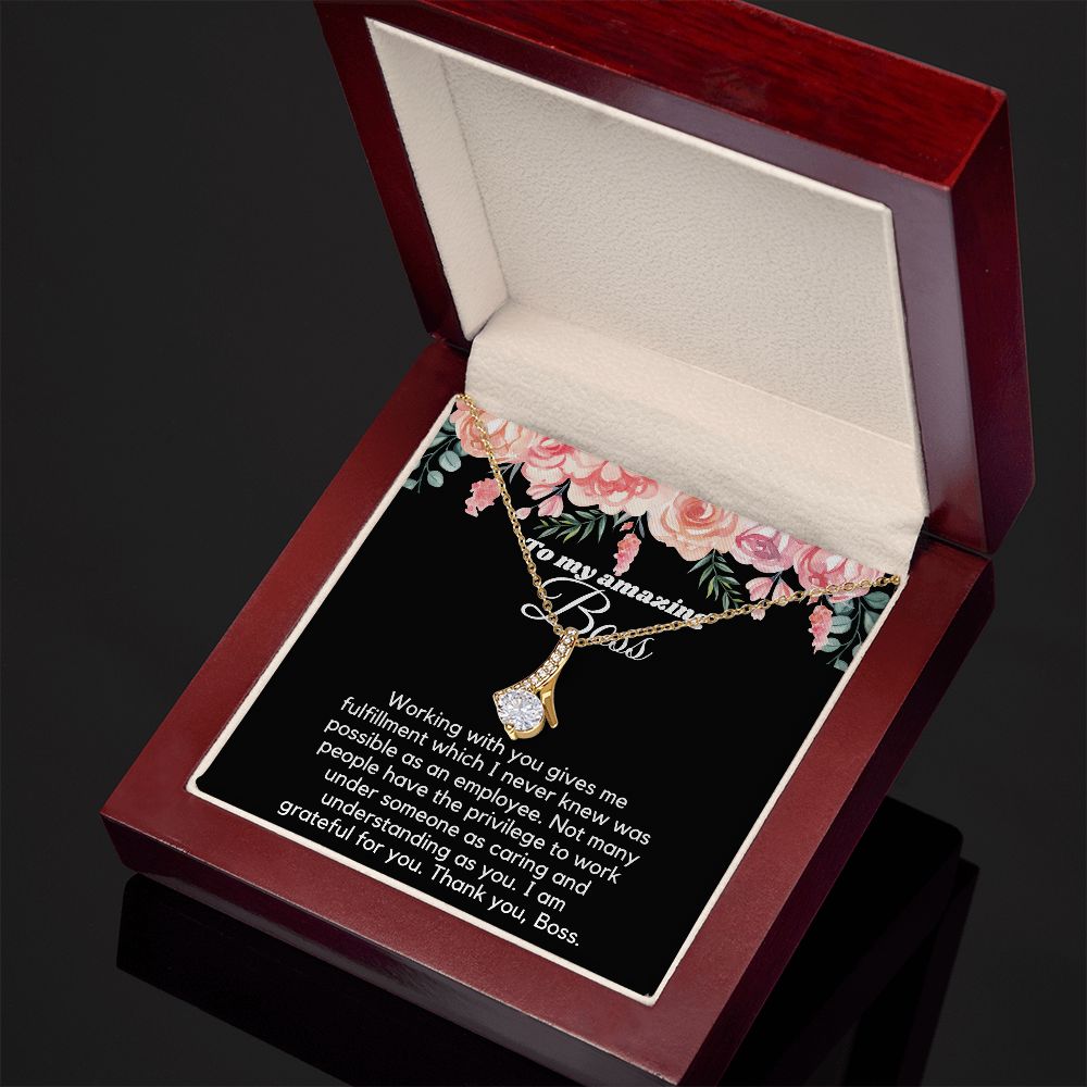 Surprise Your Boss with Our Stunning and Meaningful Appreciation Gifts Necklace"