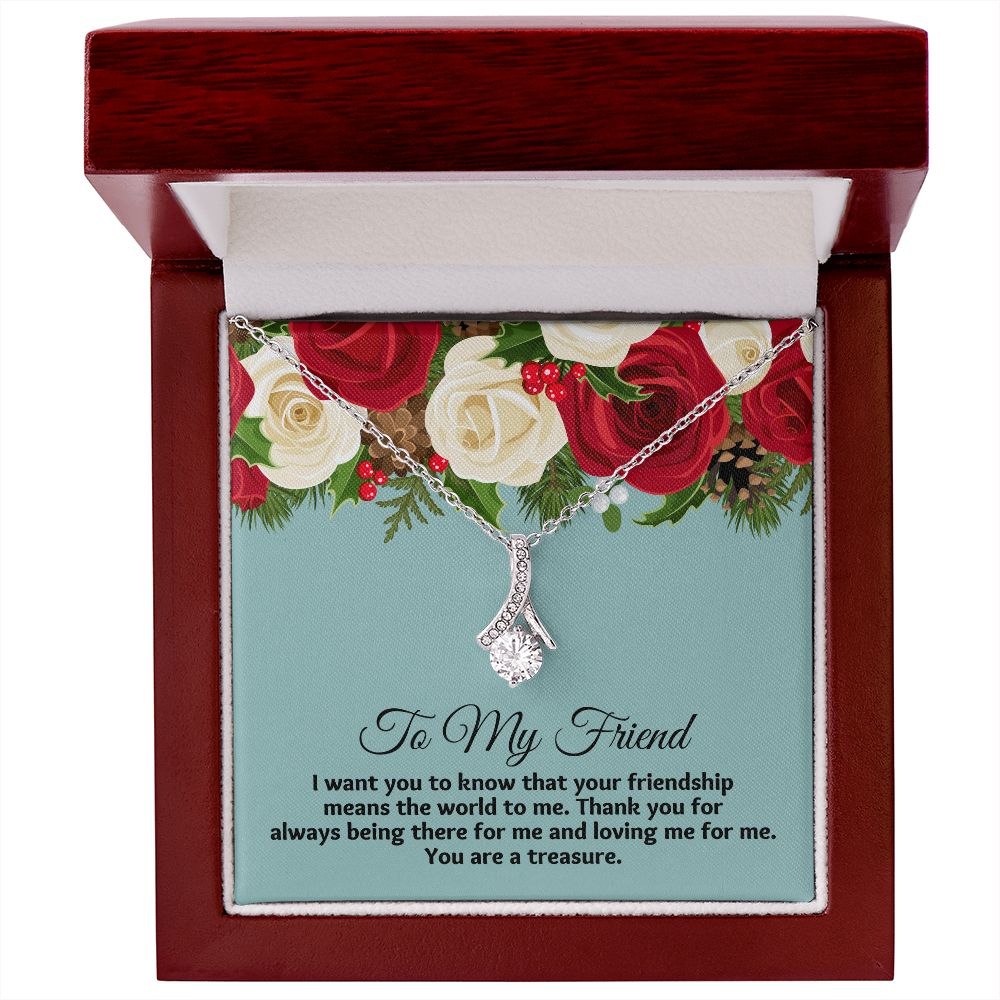 Make Your Friend's Birthday Unforgettable with Thoughtful Appreciation Gifts for Friends Necklace"