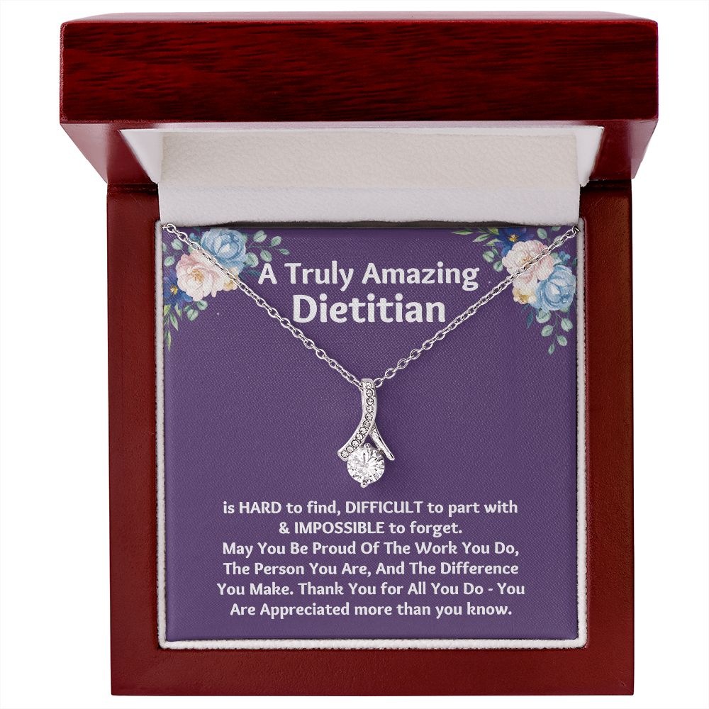 "Celebrate Your Dietician's Birthday with the Best Appreciation Gift Necklace"