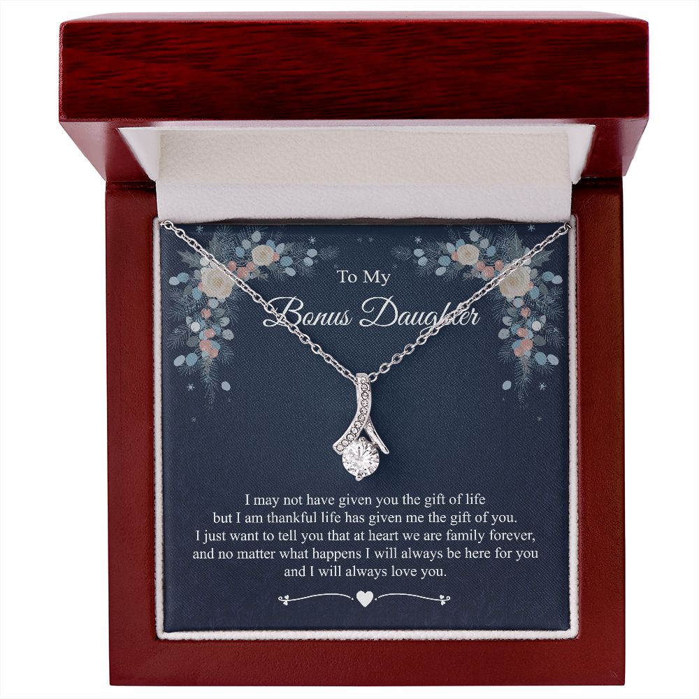 To my Bonus Daughter, Birthday Gift Daughter in Law, Stepdaughter gift, Alluring JWSN110753 B0BLP87513
