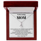 Memorable Gift for Mom from Son – Necklace with Unique Message Card