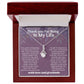 "Celebrate Her Contributions with Our Elegant Appreciation Gifts Necklace"