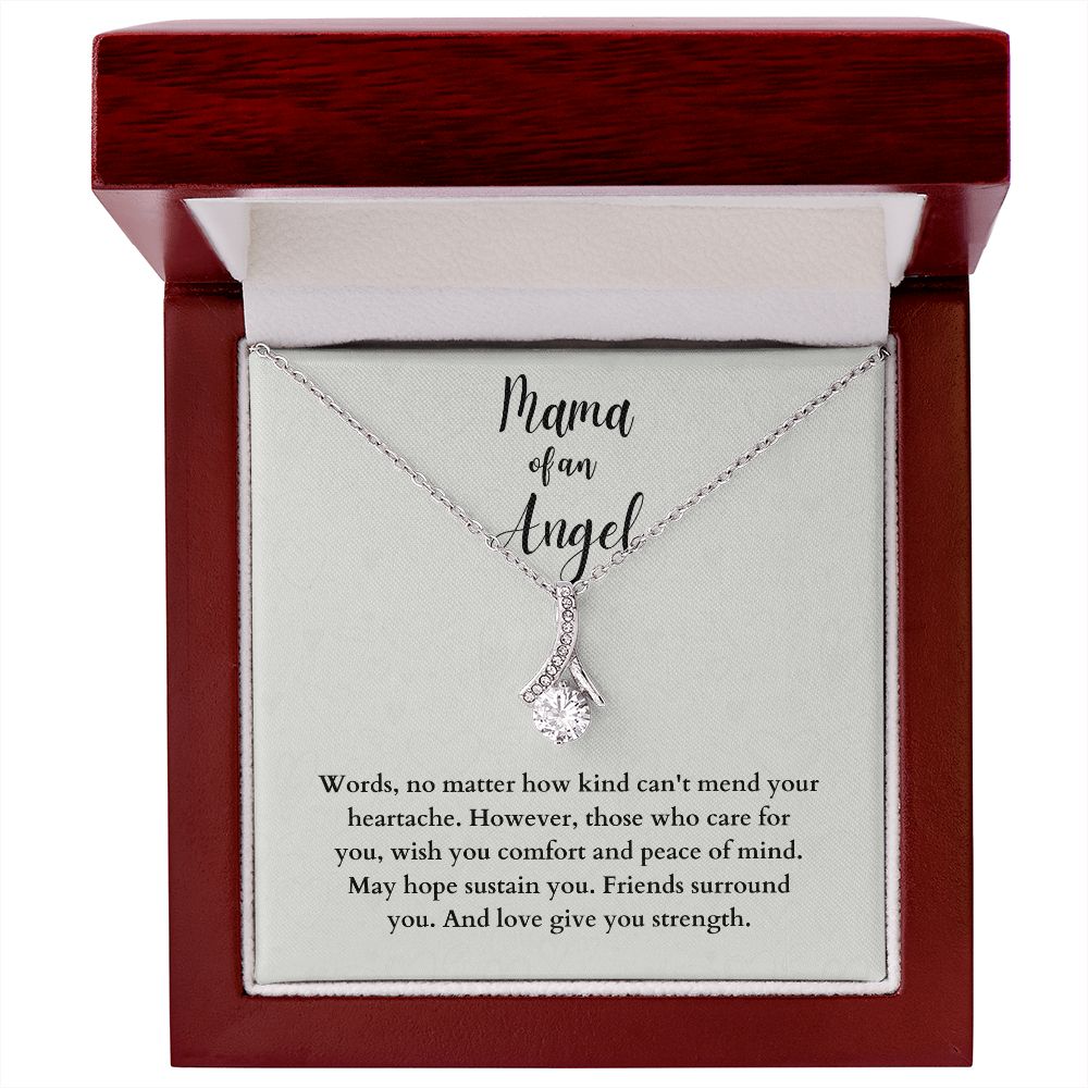 Always in Our Thoughts: A Memorial Necklace for Mothers Who Have Experienced Miscarriage - A Meaningful and Comforting Gift SNJW23-230207