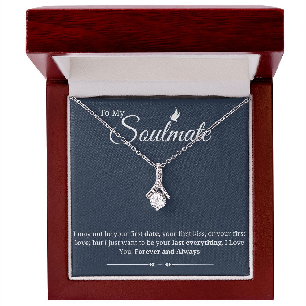 Soulmate Necklace for Women: A Timeless Symbol of Your Eternal Love,  Gifts For Wife Birthday, From Husband, Romantic Gift For My Best Wife Ever SNJW23-270201