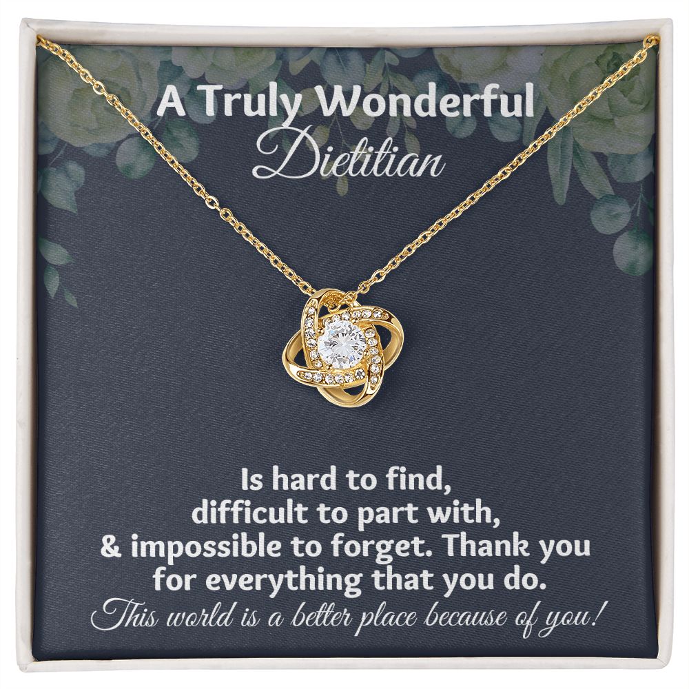Surprise Your Beloved Dietician with a Unique Necklace on their Birthday"