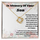 "Forever in Our Hearts: Meaningful Memorial Gifts for Loss of Son | Personalized Sympathy Gifts to Honor Your Beloved Child"