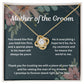 Mother of the Groom Necklace - A Timeless and Elegant Gift for Your Son's Wedding Day - A Timeless Gift for Your Special Day