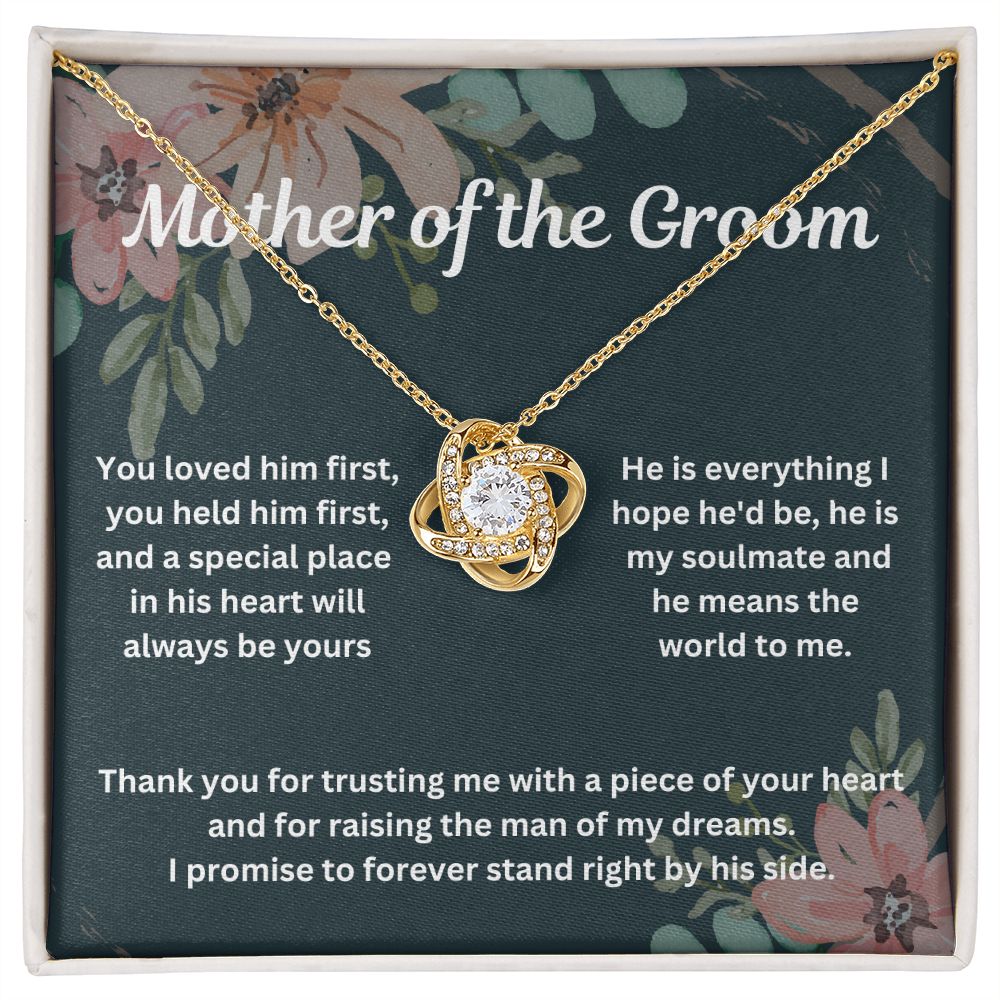 Mother of the Groom Necklace - A Timeless and Elegant Gift for Your Son's Wedding Day - A Timeless Gift for Your Special Day