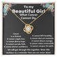 Cancer Gifts for Women: Inspirational Necklace for Chemo and Radiation Patients