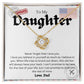 Father Daughter Necklace - My Little Princess" Necklace - A Sentimental Gift for Your Daughter