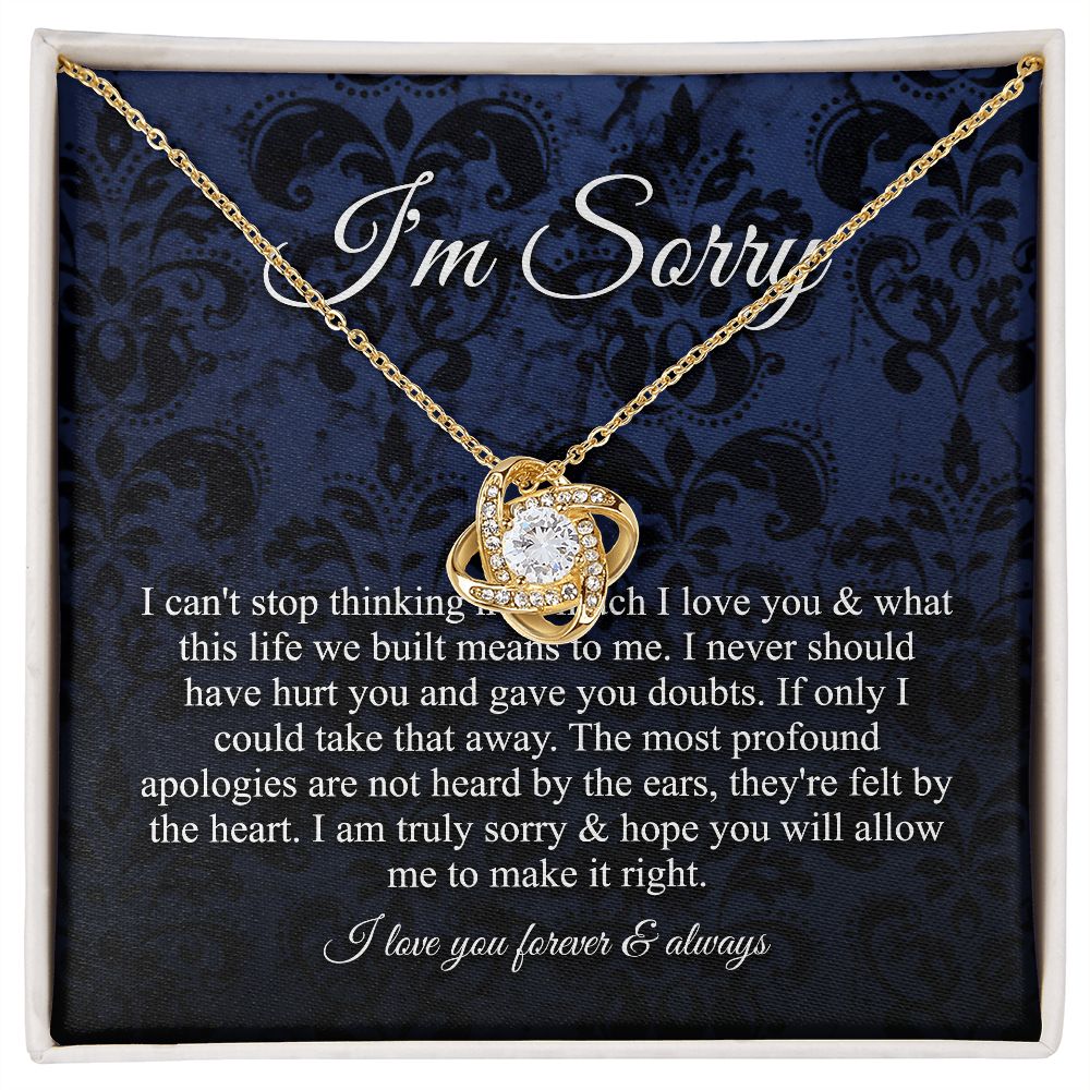 Love Knot, Apology Gift For Her, B0BLLX951R JWSN110634