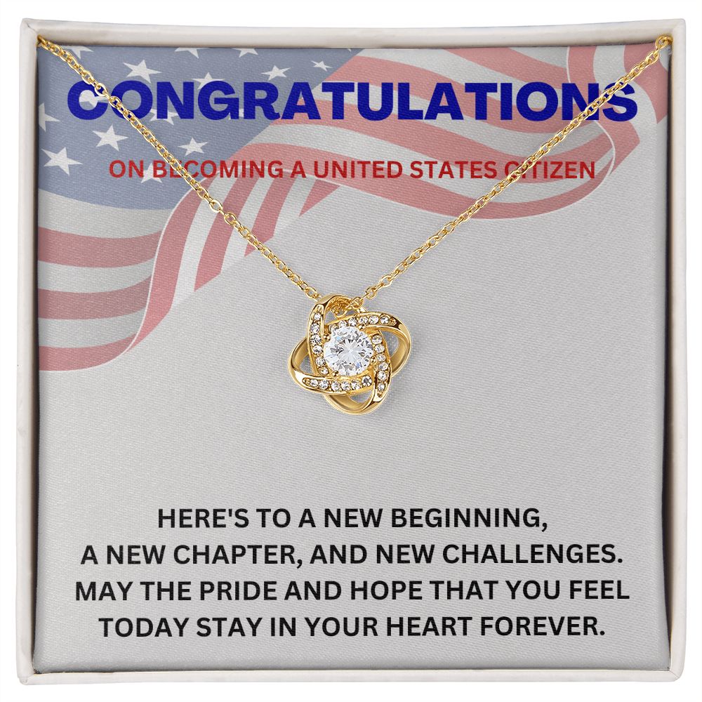 Show Off Your American Pride with Our Stylish US Citizenship Gifts Necklace for Men