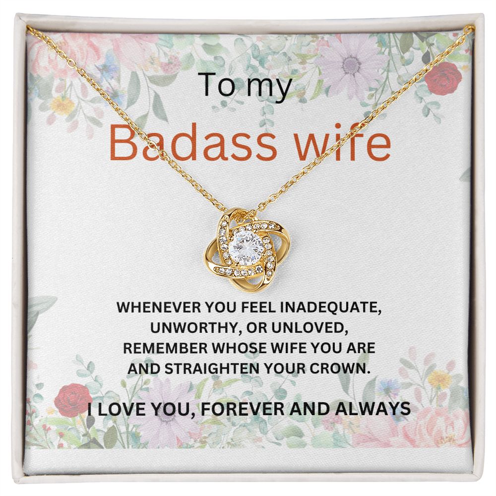 Romantic Wife Necklace from Husband - Elegant Jewelry Gift for Anniversary, Valentine's Day, and More"