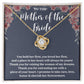 Mother of the Bride Necklace - A Timeless Keepsake for a Special Day - A Sentimental Gift for a Special Day