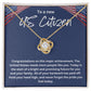 Make a Statement with Our American Citizenship Gifts Necklace - Meaning for Any Proud American