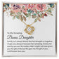 Bonus Daughter Gift, To my Bonus Daughter, Bonus Daughter Necklace JWSN-110742 B0BLP8YQV4