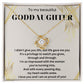 Heartwarming Goddaughter Gift from Godmother - Elegant Necklace for Your Precious God Daughter