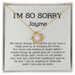 Apology Necklace For Her Fr Austin