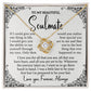 To My Soulmate Necklace, Love Knot Necklace B0BSVBVJ57