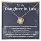 Stylish Necklace for Daughter-in-Law - Show Your Appreciation for Her on Any Special Occasion