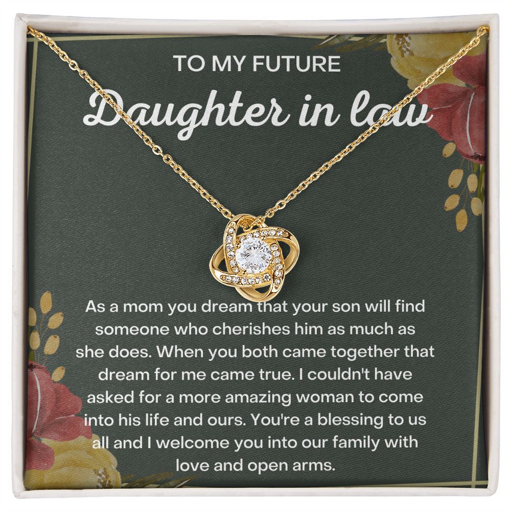 Stunning Daughter-in-Law Necklace - Mother-in-Law Gifts for Daughter-in-Law - Elegant Necklace for Any Occasion