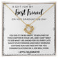 Celebrate Your Best Friend's Achievement with this Class of 2023 Graduation Necklace