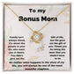 "Celebrate the Love and Bond with Your Bonus Mom with a Meaningful Necklace Gift"