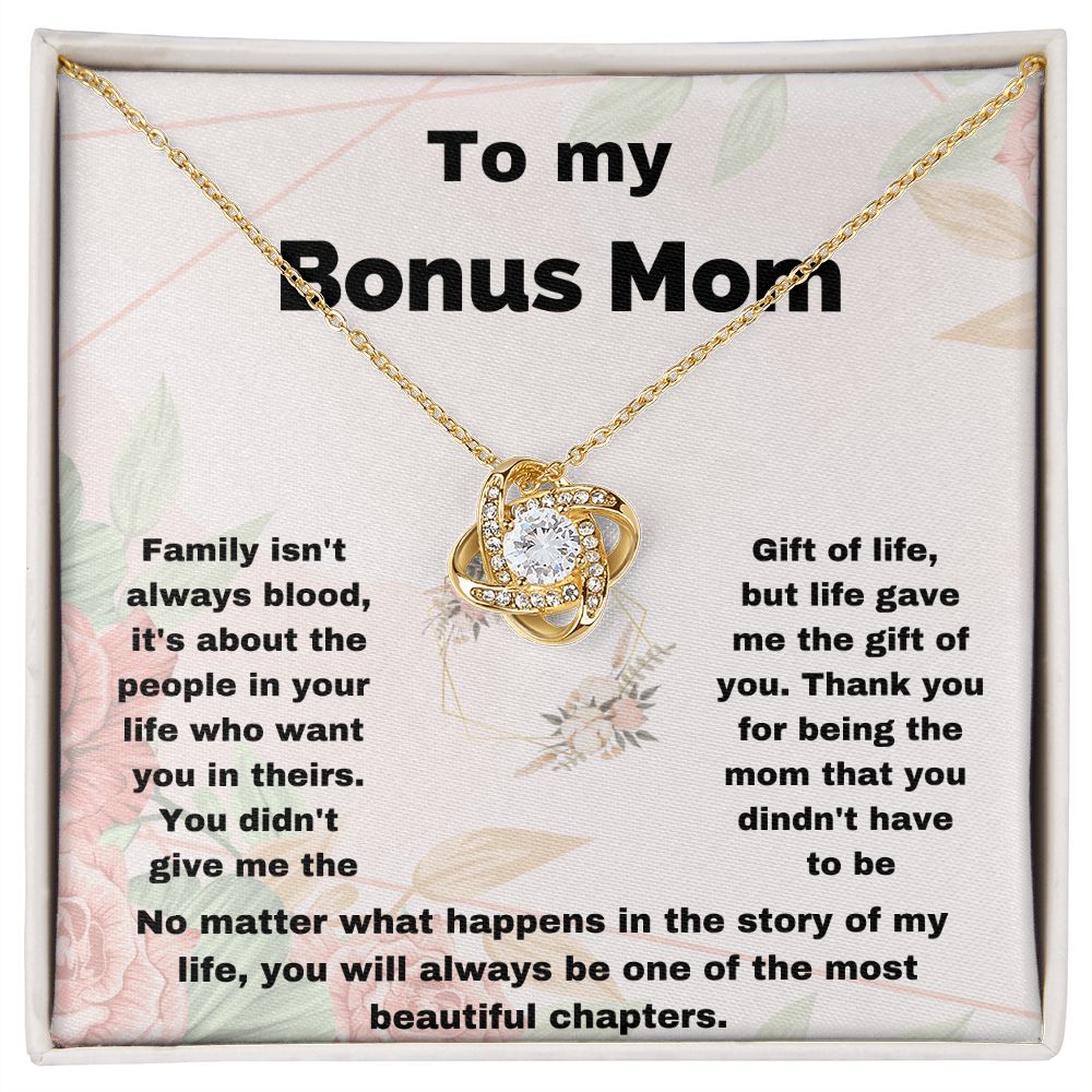 "Celebrate the Love and Bond with Your Bonus Mom with a Meaningful Necklace Gift"