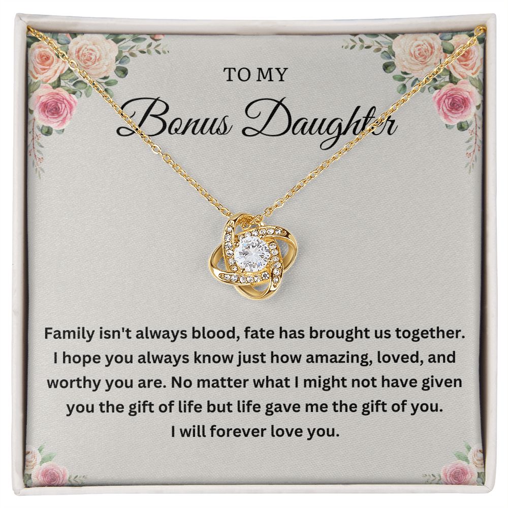 Bonus Daughter Gift, To my Bonus Daughter, Step daughter Gifts B0BLP6DKDM